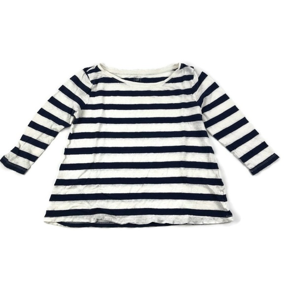 Gap Womens Shirt, Blue White Striped Small - Picture 1 of 6